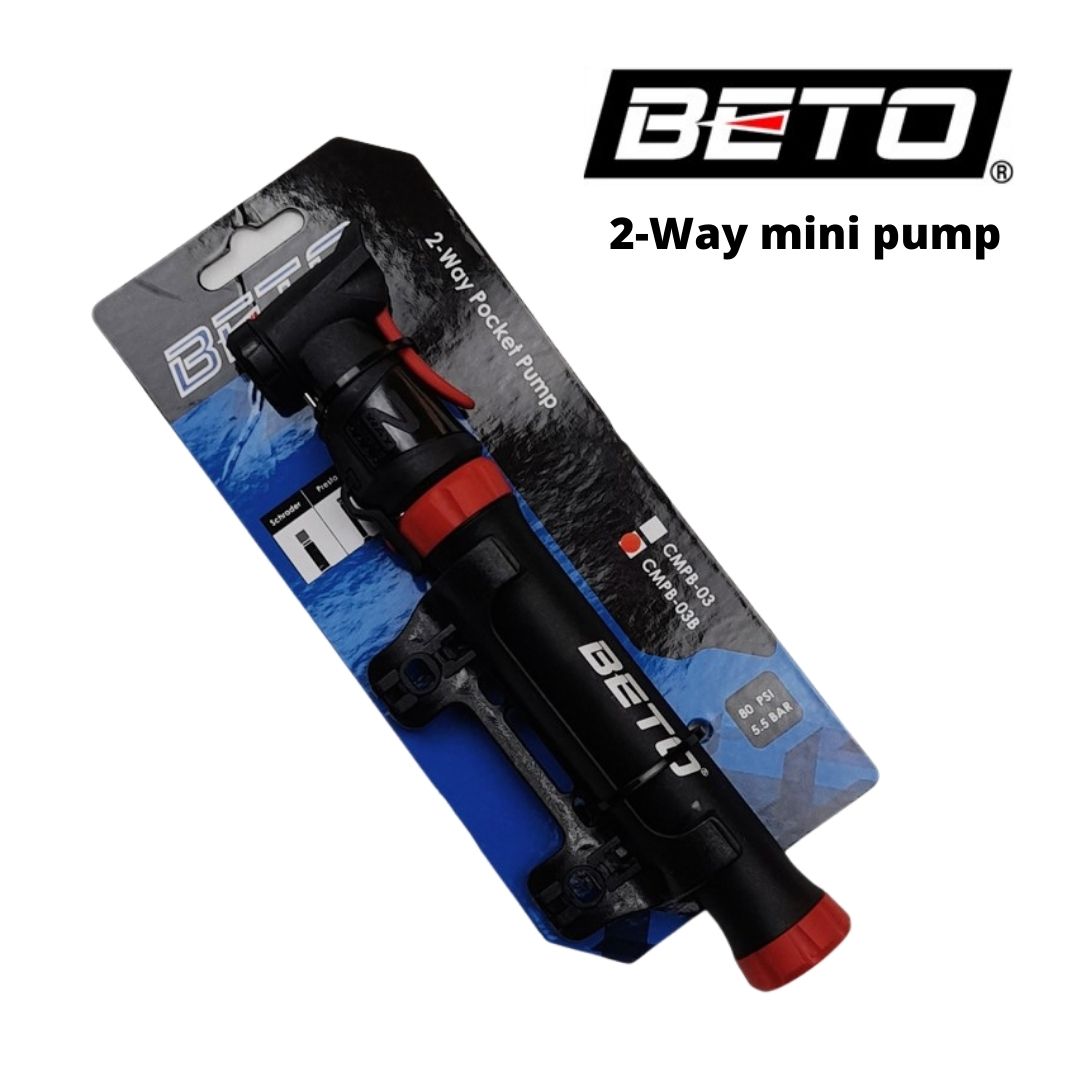 BETO 2Way Bike Mini Pump PushmeHome