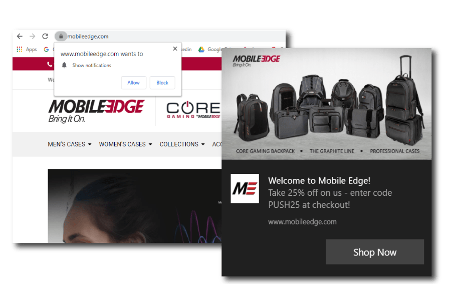 Mobile Edge Case Study Pushnami