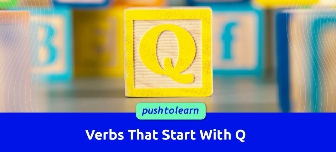Verbs That Start With Q | List, Exercise & Examples