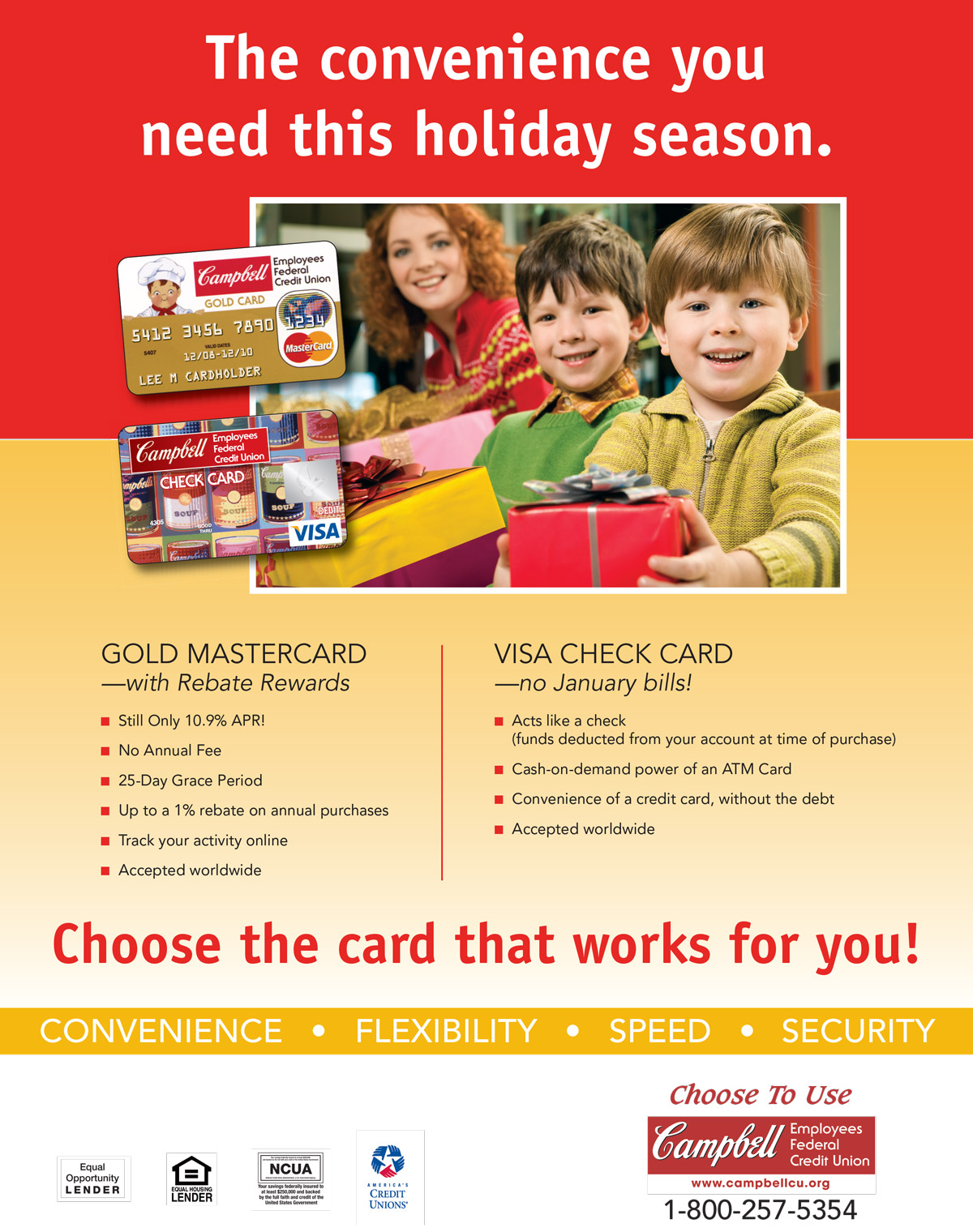 Campbell Employees Federal Credit Union Pushworks Creative