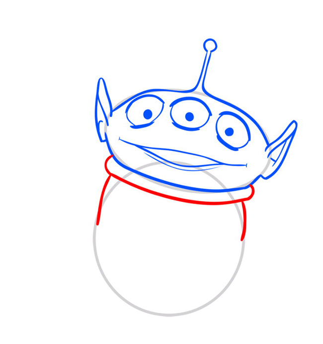 рисовать инопланетян