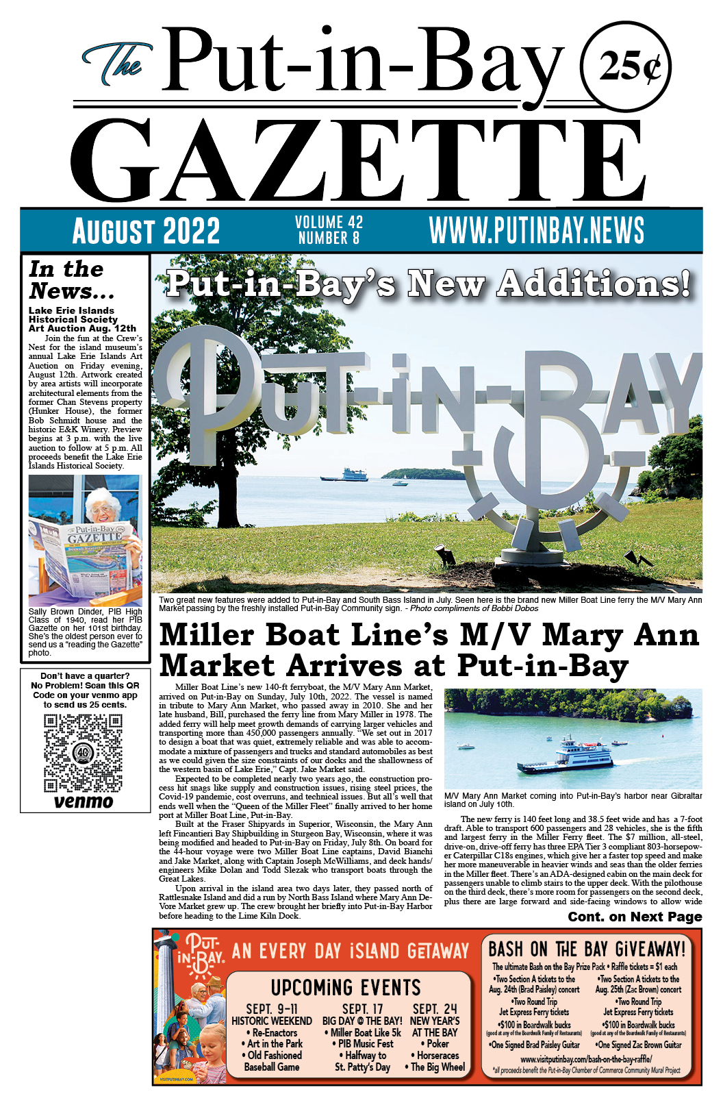 PutinBay Island Diary July 2022 Put In Bay