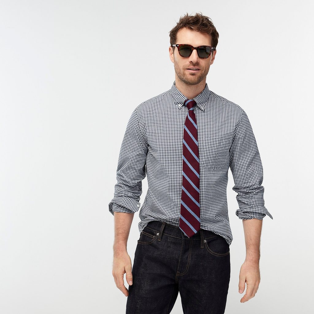 J. Crew Promotes Untucked Shirts, Models Them Tucked Put This On