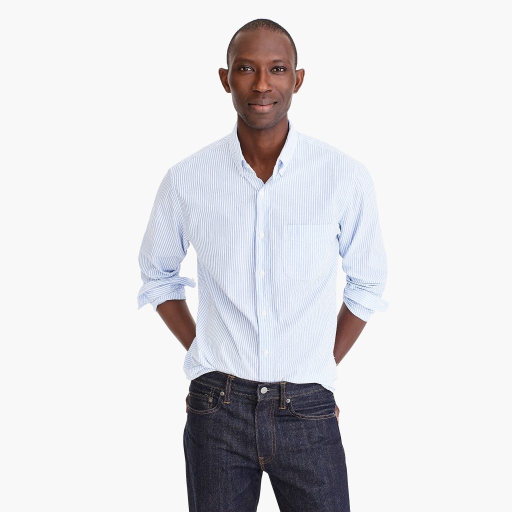J. Crew Promotes Untucked Shirts, Models Them Tucked Put This On
