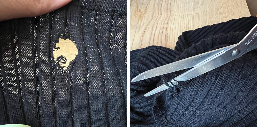 Darn It A Guide On How To Fix Holes in Sweaters Put This On