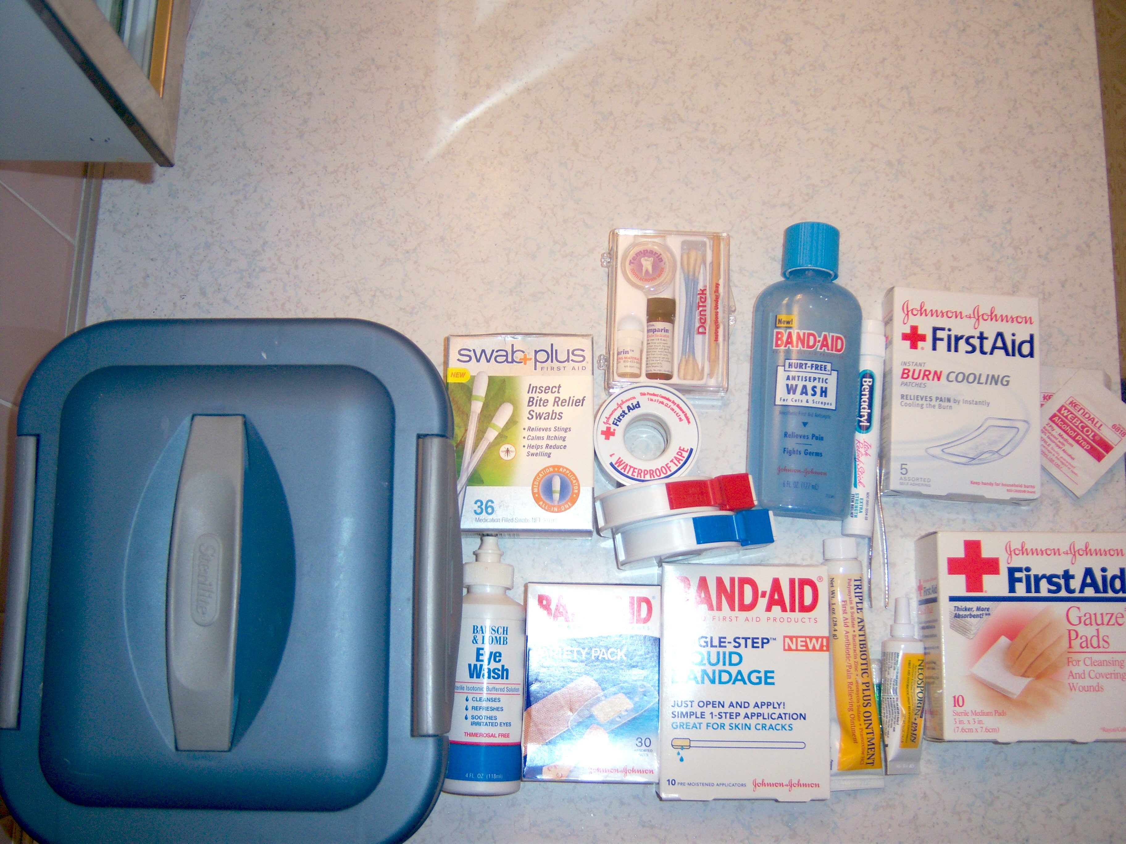 First Aid Kit Putting It All On The Table