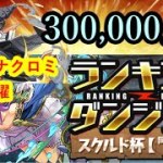 【パズドラ】ランダン　スクルド杯　30万↑ 立ち回り解説！【初日】