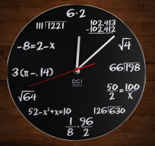 A Maths Clock’s Mistakes Puzzle a Day