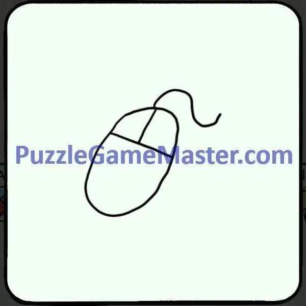 Draw Puzzle Level 5 Computer mouse Answer » Puzzle Game Master