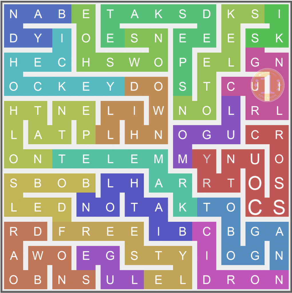 Puzzle Page Word's Snake December 21 2019 Answers