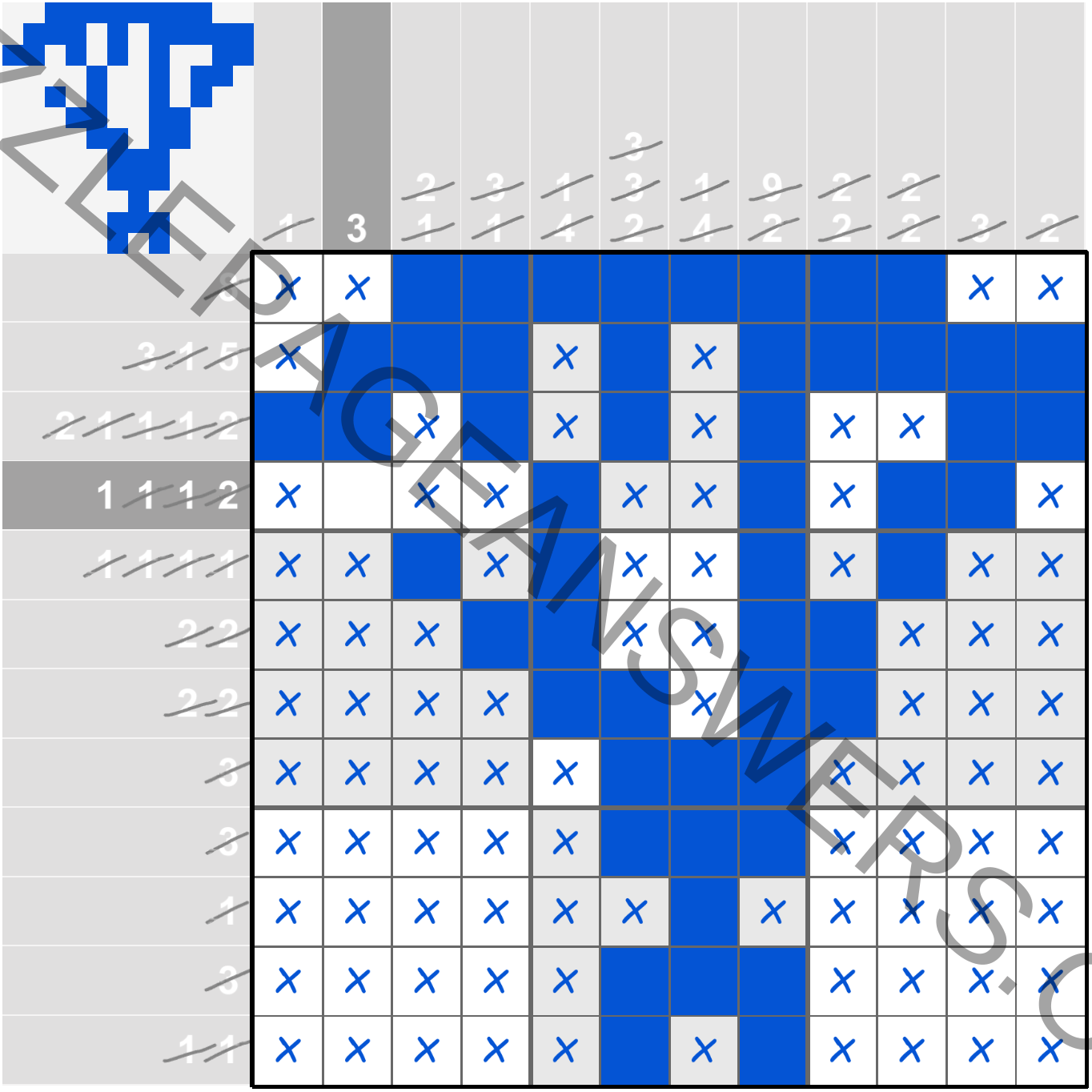 Puzzle Page Picture Cross July 5 2019 Answers Puzzle Page Answers
