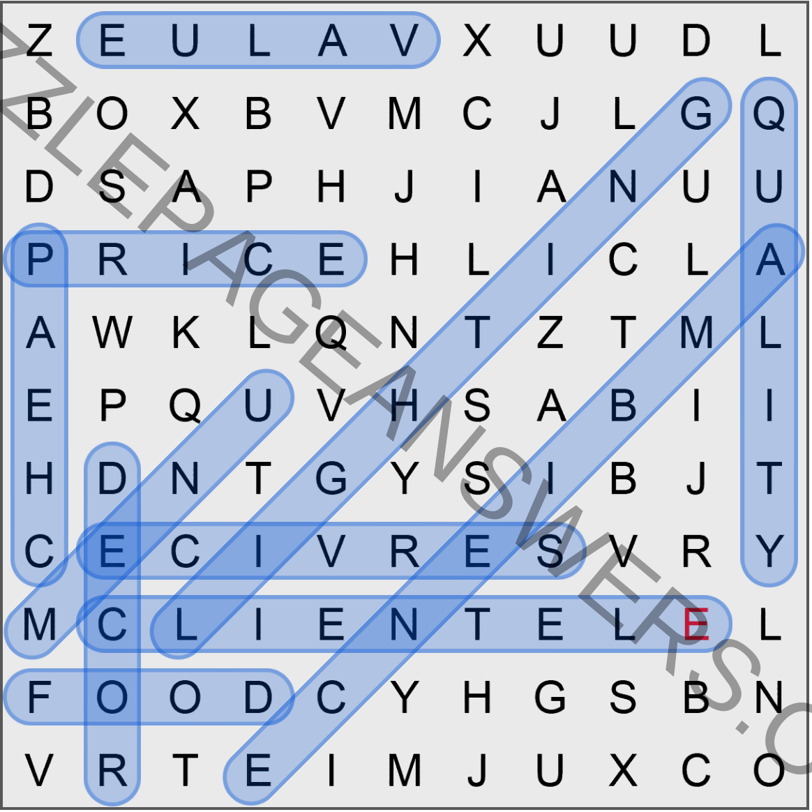 Puzzle Page Word Search August 2 2019 Answers Puzzle Page Answers