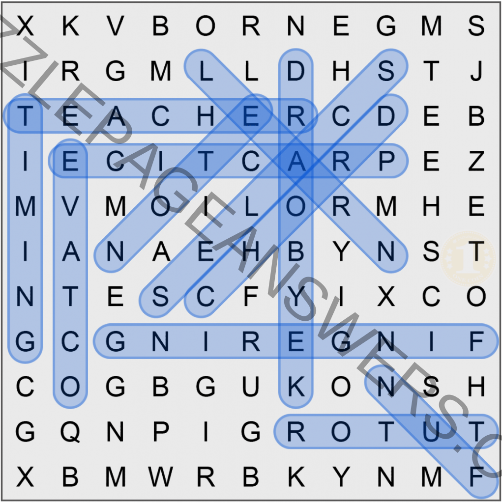 Puzzle Page Word Search September 17 2019 Answers Puzzle Page Answers
