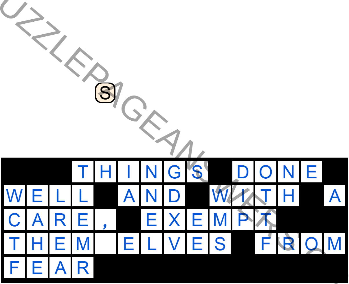 Puzzle Page Quote Slide October 31 2019 Answers Puzzle Page Answers