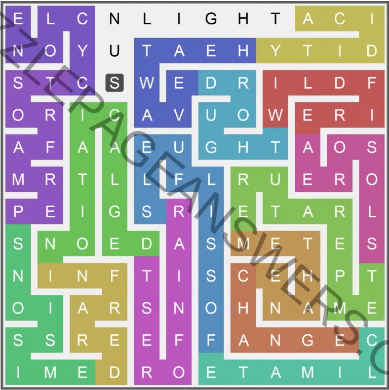 Puzzle Page Words Snake November 16 2019 Answers Puzzle Page Answers