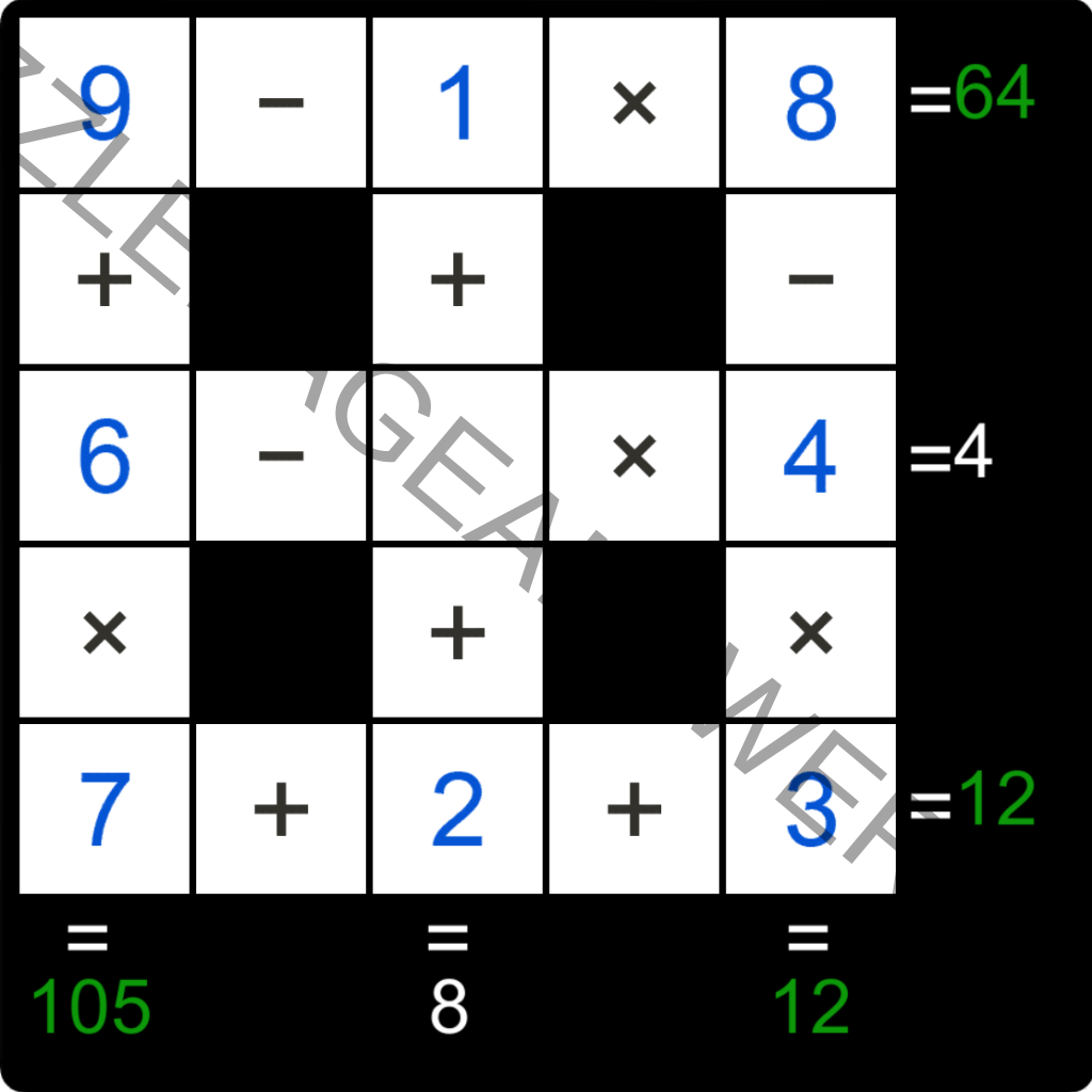Puzzle Page Cross Sum December 4 2019 Answers Puzzle Page Answers