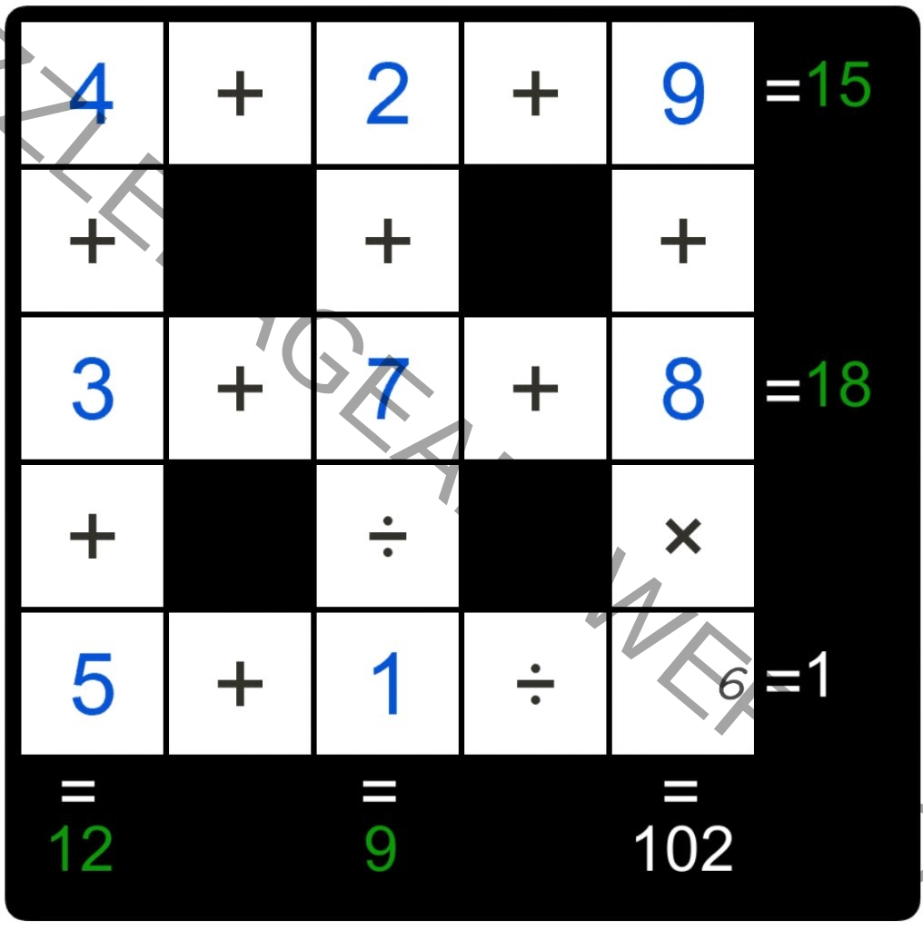 Puzzle Page Cross Sum February 14 2020 Answers Puzzle Page Answers