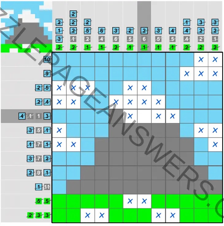 Puzzle Page Picture Cross March 28 2020 Answers Puzzle Page Answers