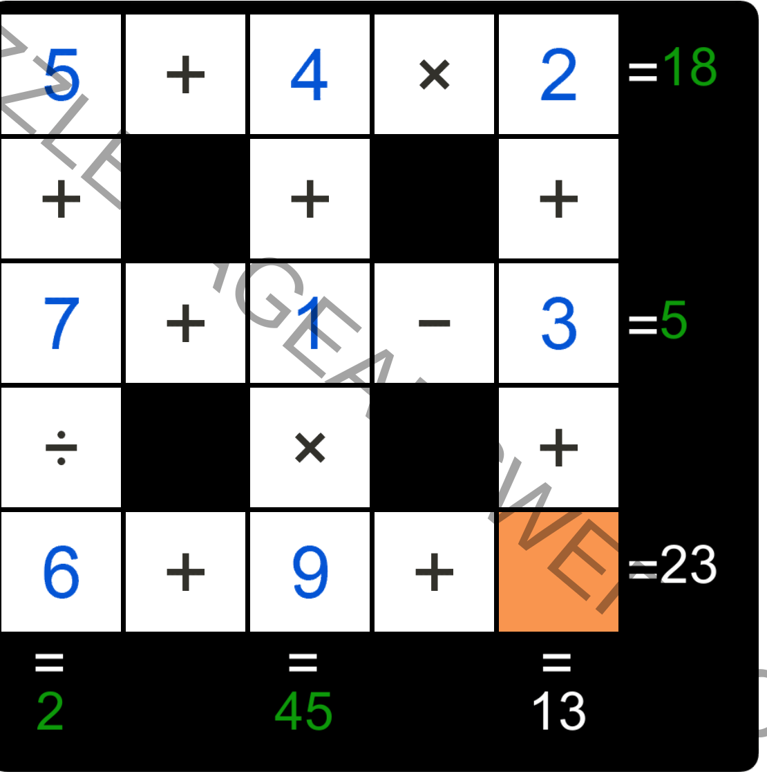 Puzzle Page Cross Sum April 19 2020 Answers Puzzle Page