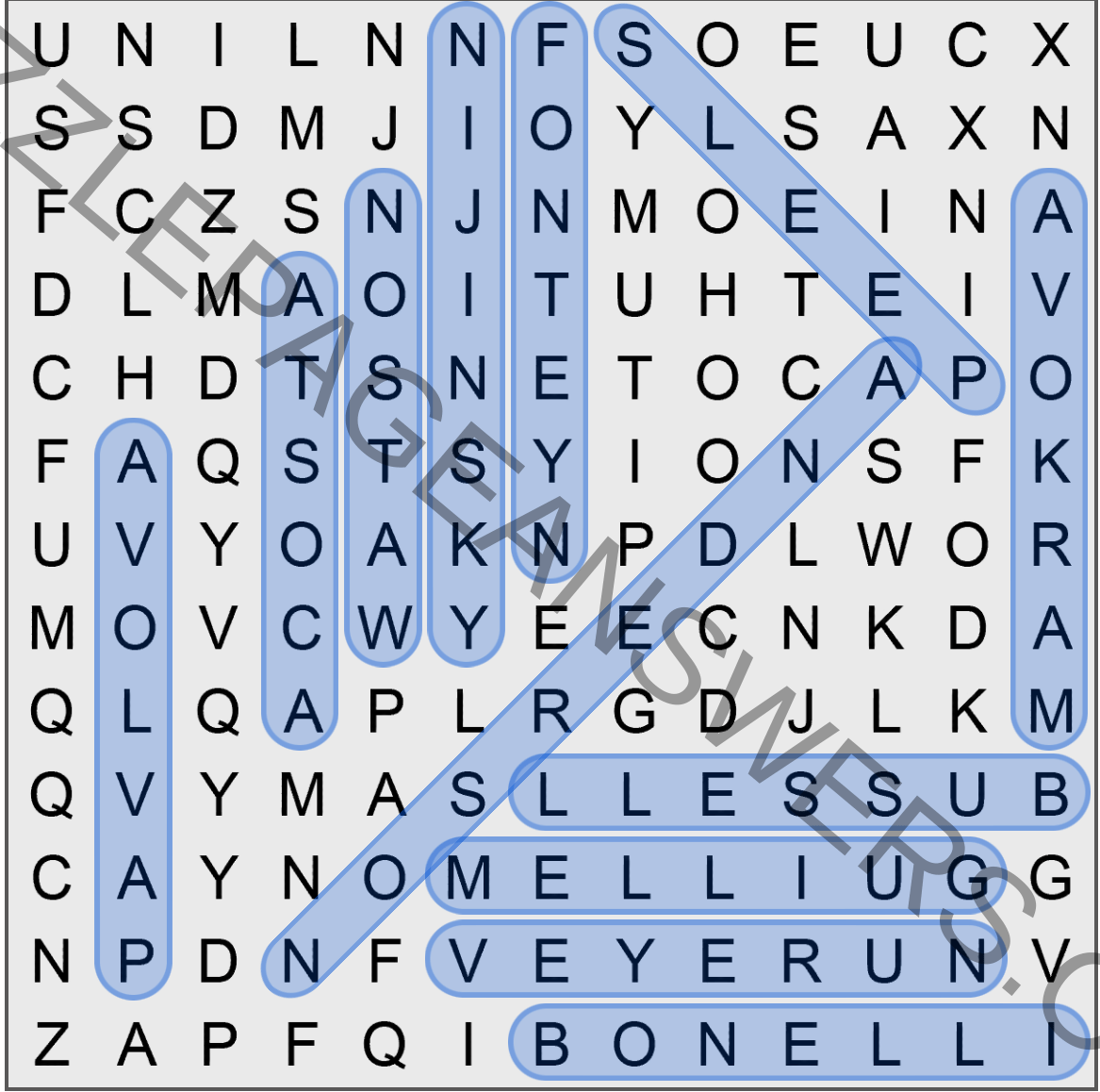 Puzzle Page Word Search July 12 2020 Answers Puzzle Page Answers