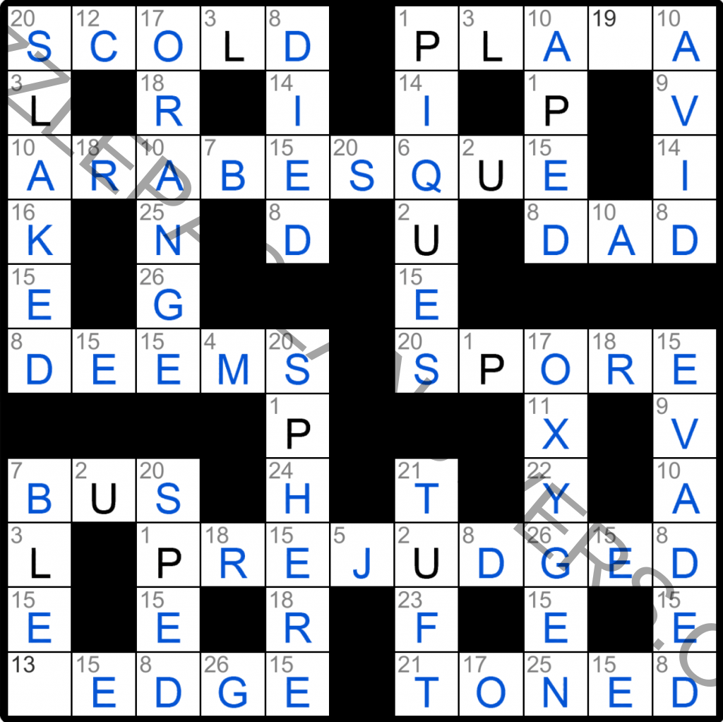52 The Daily Commuter Crossword Puzzle Answers Daily Crossword Clue