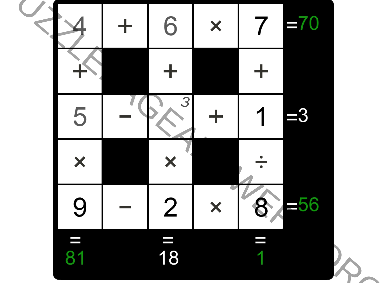 Puzzle Page Cross Sum August 7 2022 Answers Puzzle Page Answers