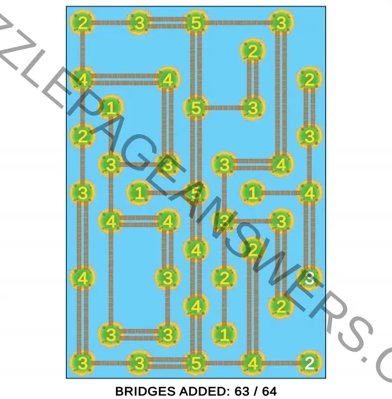 Puzzle Page Bridges March 1 2024 Answers - Puzzle Page Answers