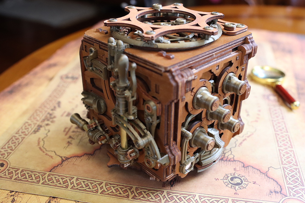 The Mécanigma Steampunk Puzzle Box