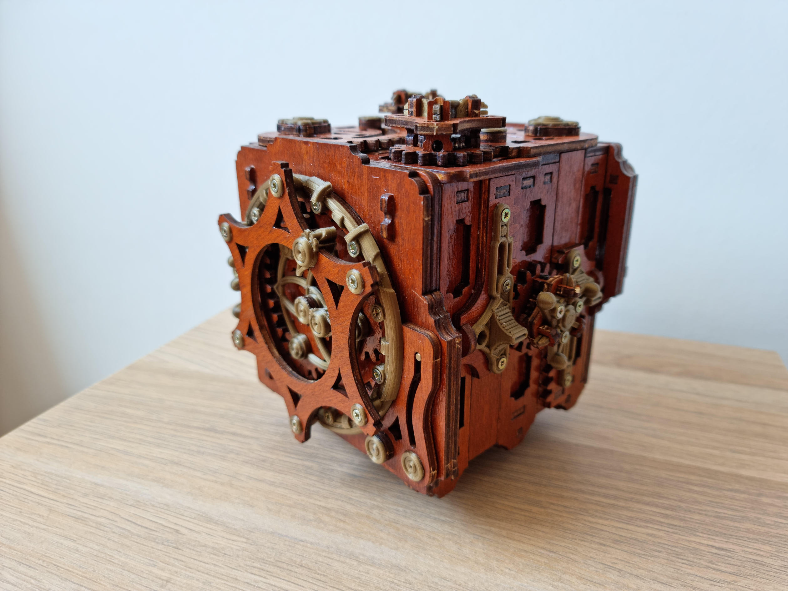 Steampunk Puzzle Box Mecanigma