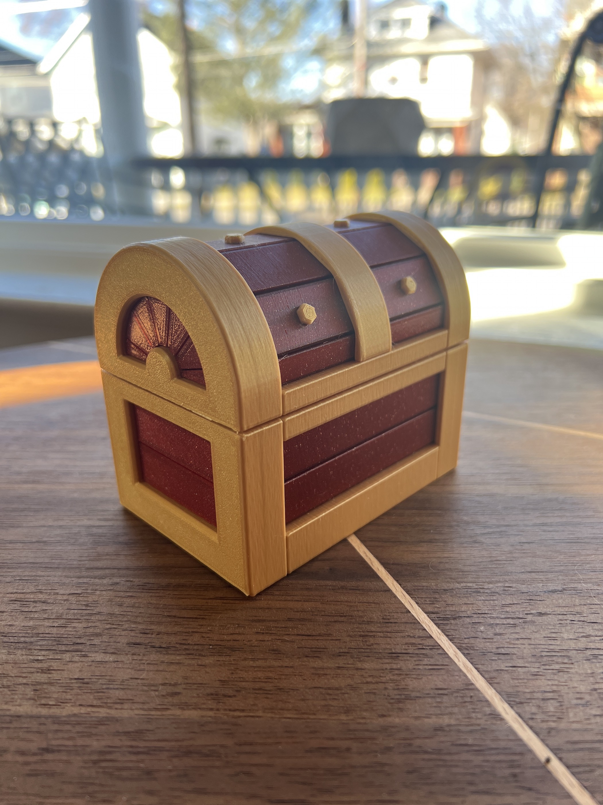 Treasure Chest Puzzle Box
