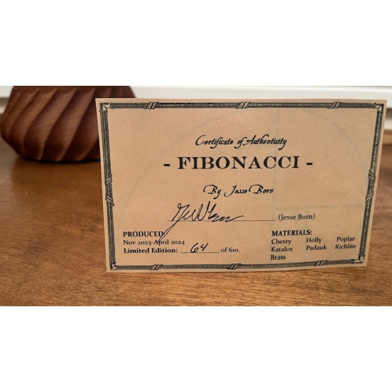 Fibonacci Puzzle Box Jesse Born