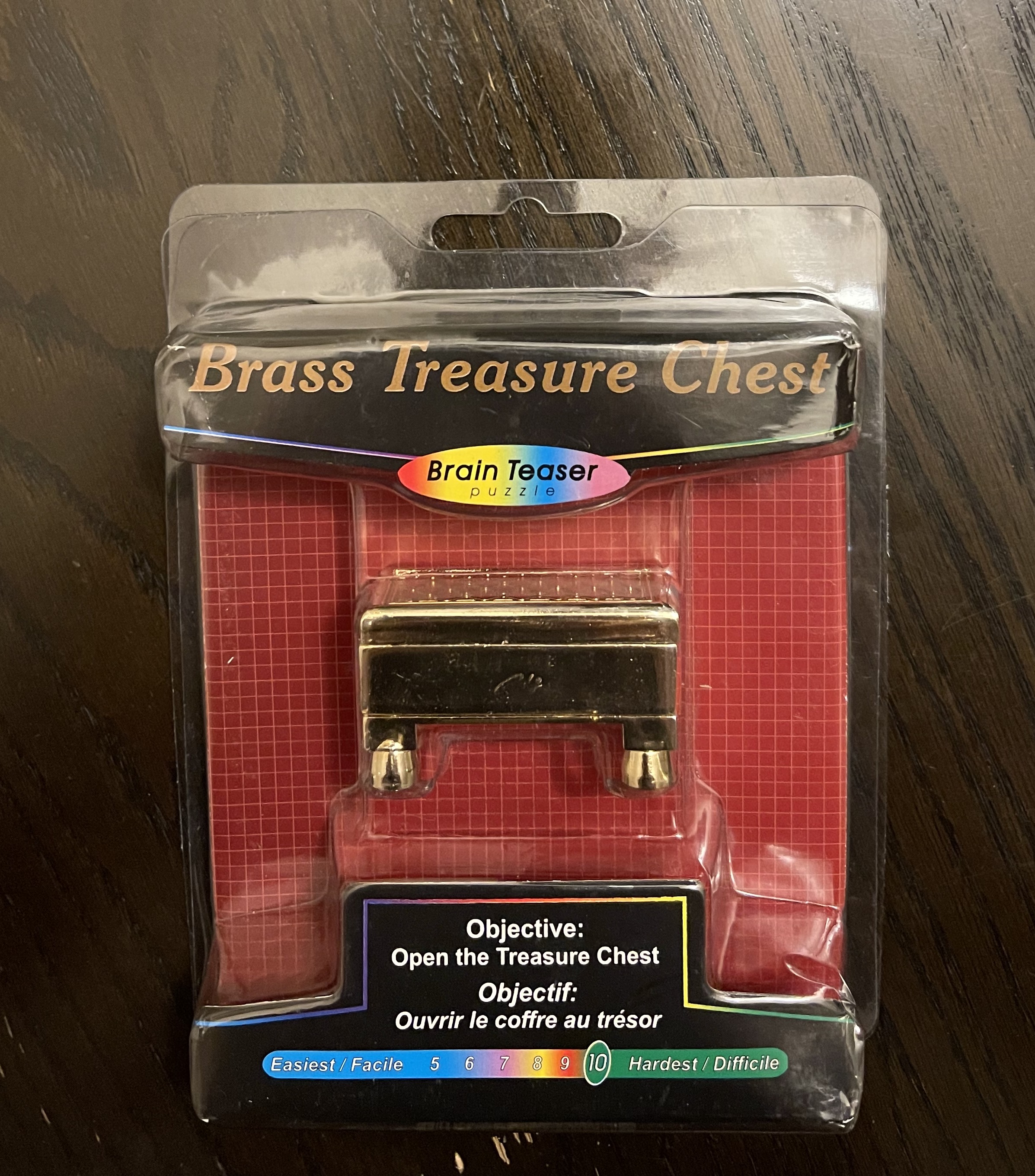 Rocky Chiaro brass treasure chest