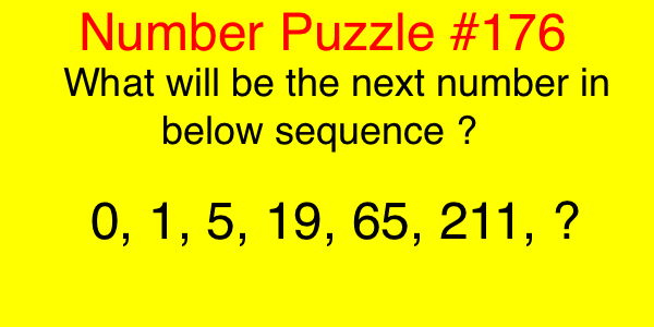 Find next number in following sequence