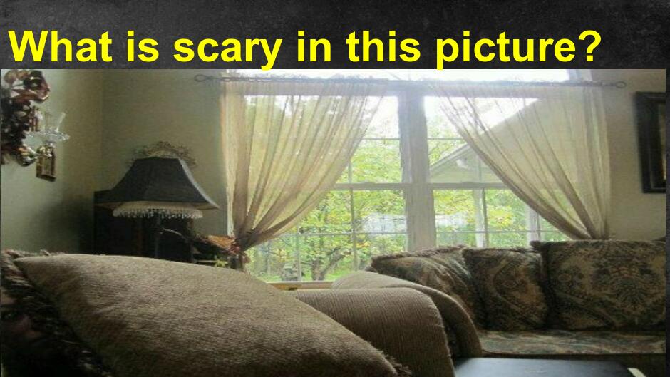 What is scary in this picture? PB
