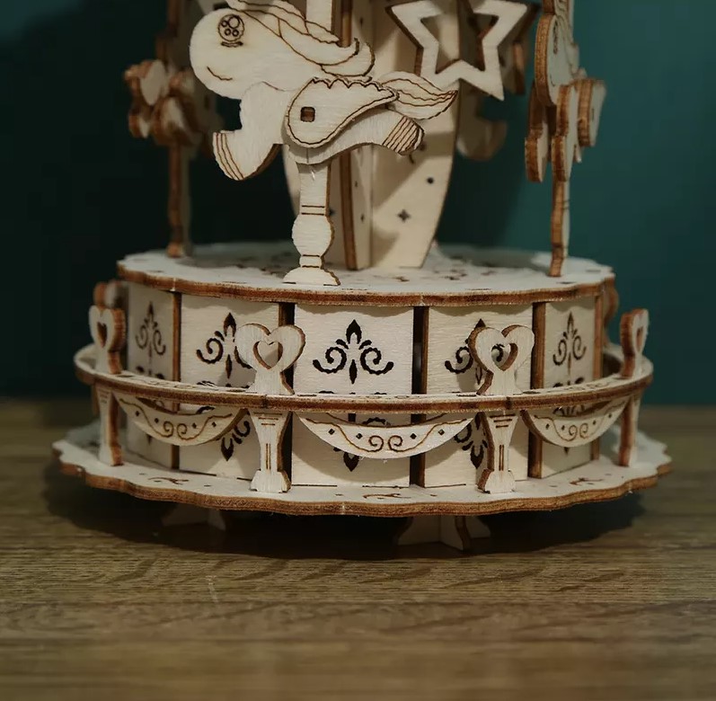 DIY 3D wooden model kits Australia MerryGoRound