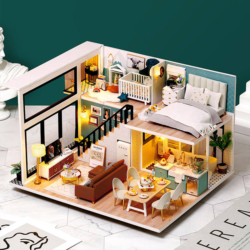 Cutebee Australia Comfortable Life DIY miniature dollhouse kit