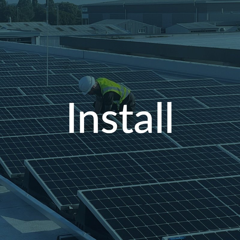 Flat Roof Solar Panels and Mounting PV Plus Ltd