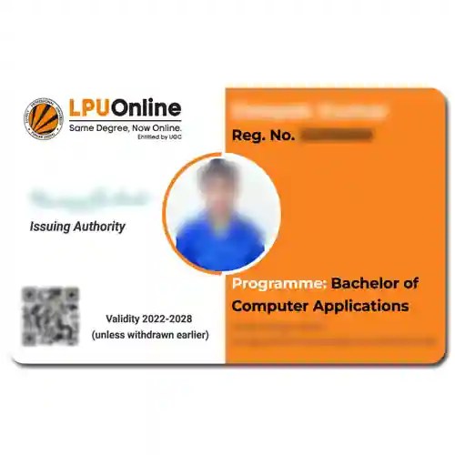 LPU PVC id card PVC CARD PRINTING
