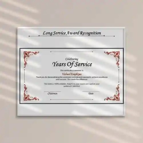 Standard Paper Certificates printing PVC CARD PRINTING