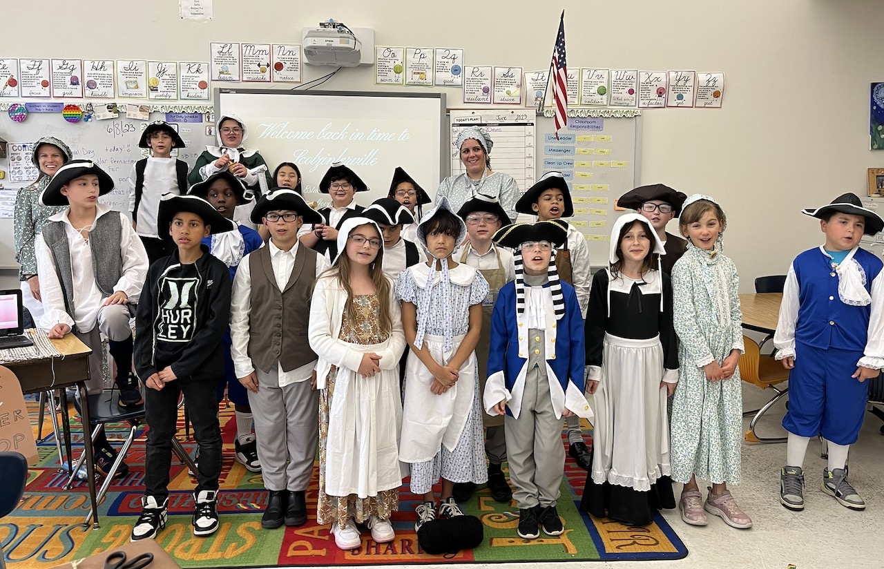 Colonial Day at PVES! Putnam Valley Central School District