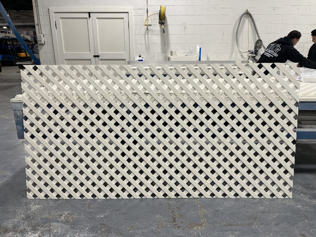 PVC Lattice Panels 1.5" Opening PVC Solutions Group(04)