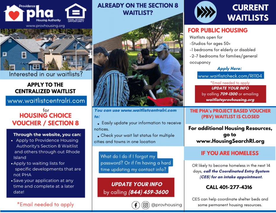 At Home with the Providence Housing Authority the Largest Landlord in