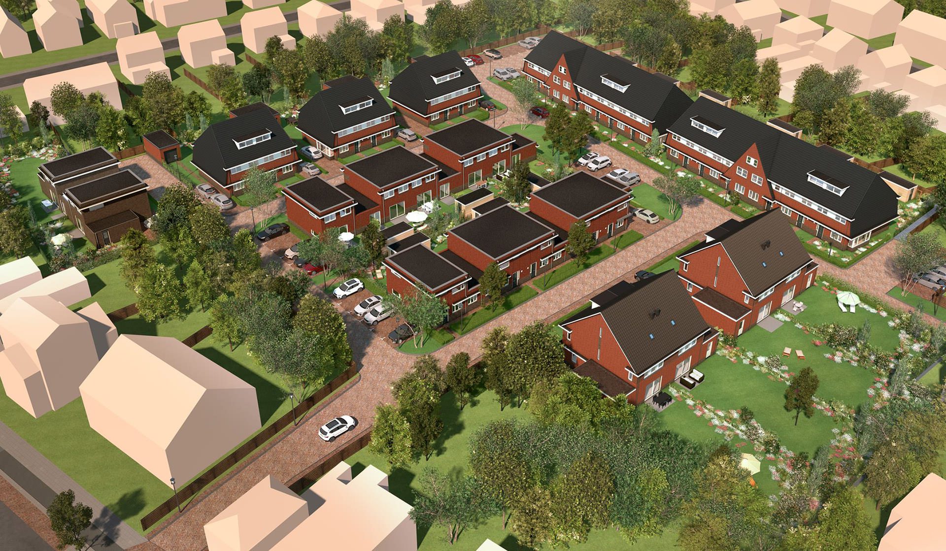 Hof van Gerwen Veldhoven Peter Verkade Landschapsarchitect