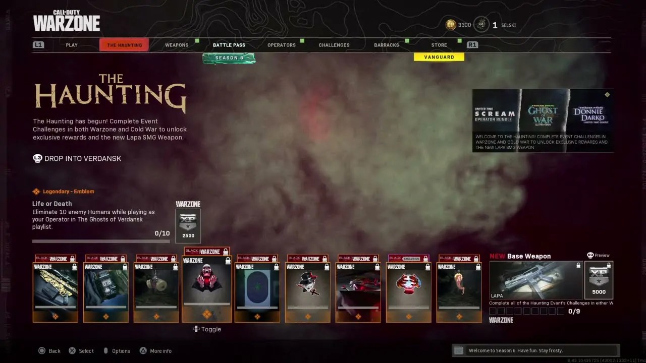 Ghostface and Donnie Darko Skins Coming to Call of Duty Warzone For