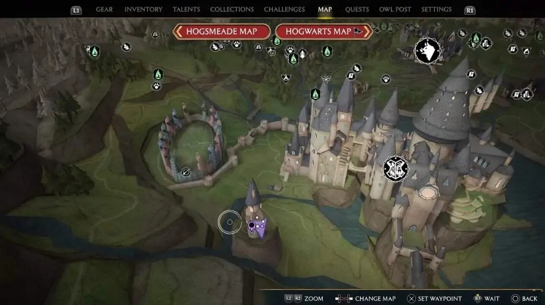 Locations Of All 34 Field Guide Pages At The Bell Tower Wing In