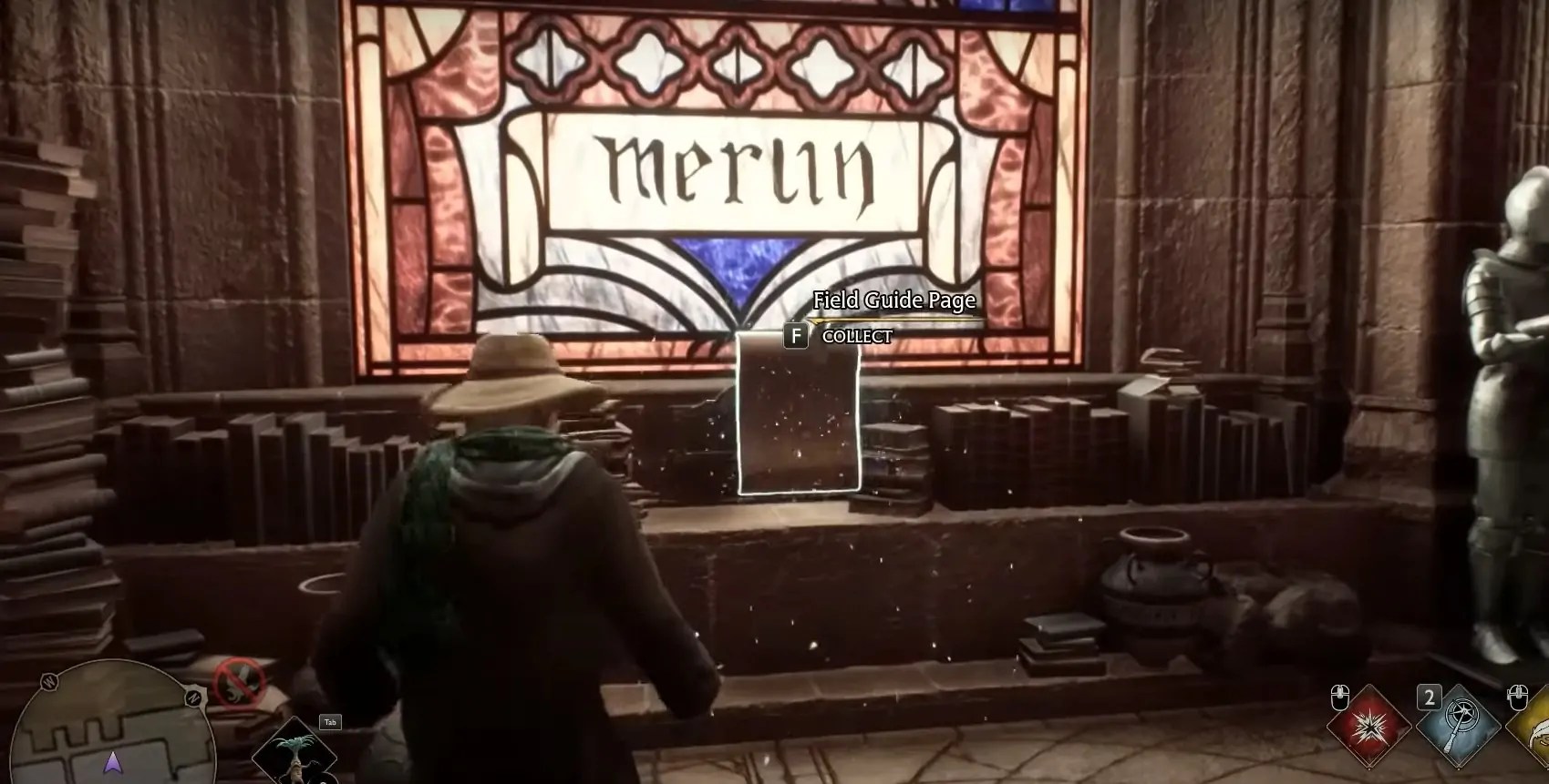 Locations Of All 34 Field Guide Pages At The Bell Tower Wing In