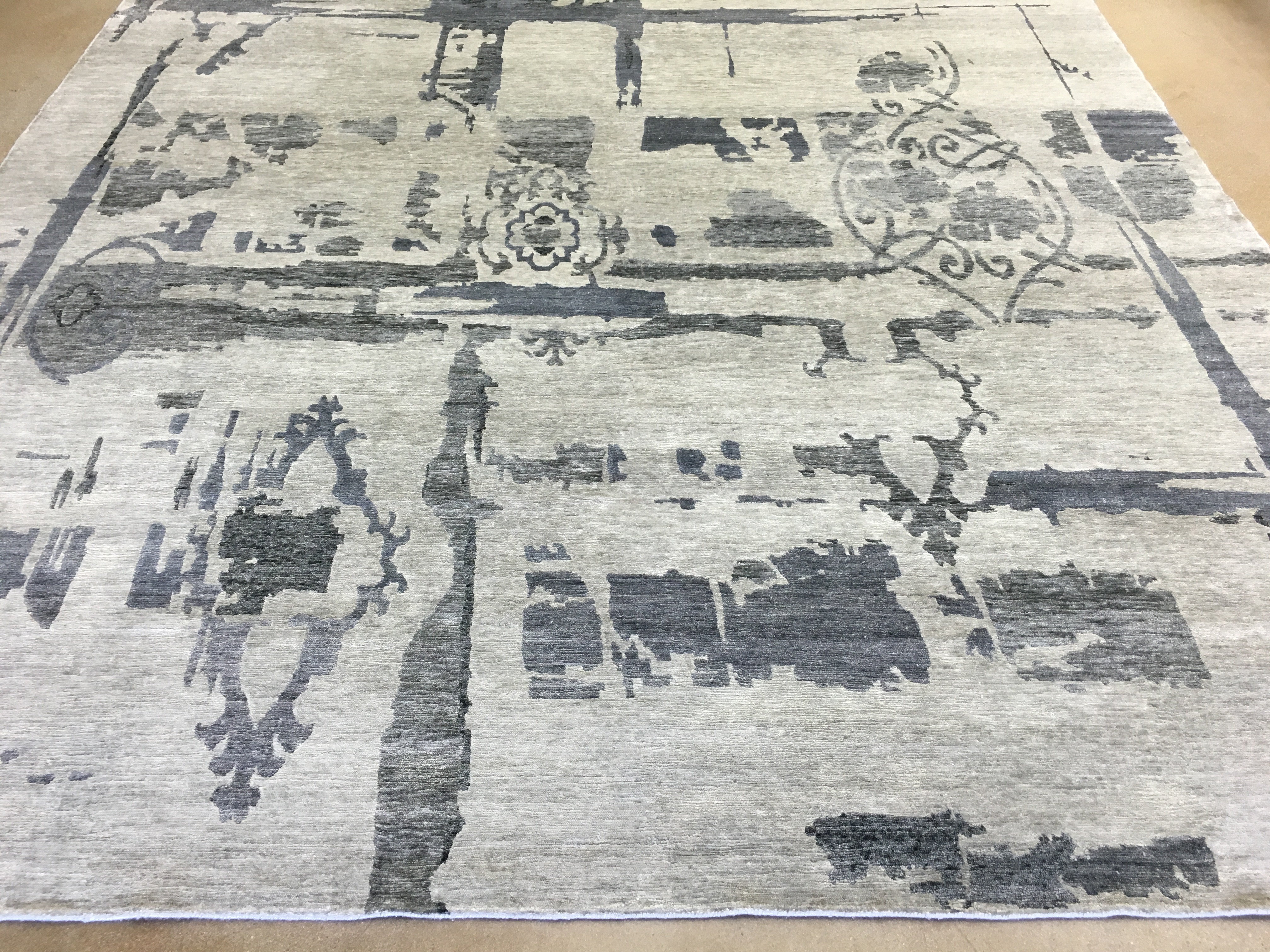 BambooSilkRugFrontView PV Rugs