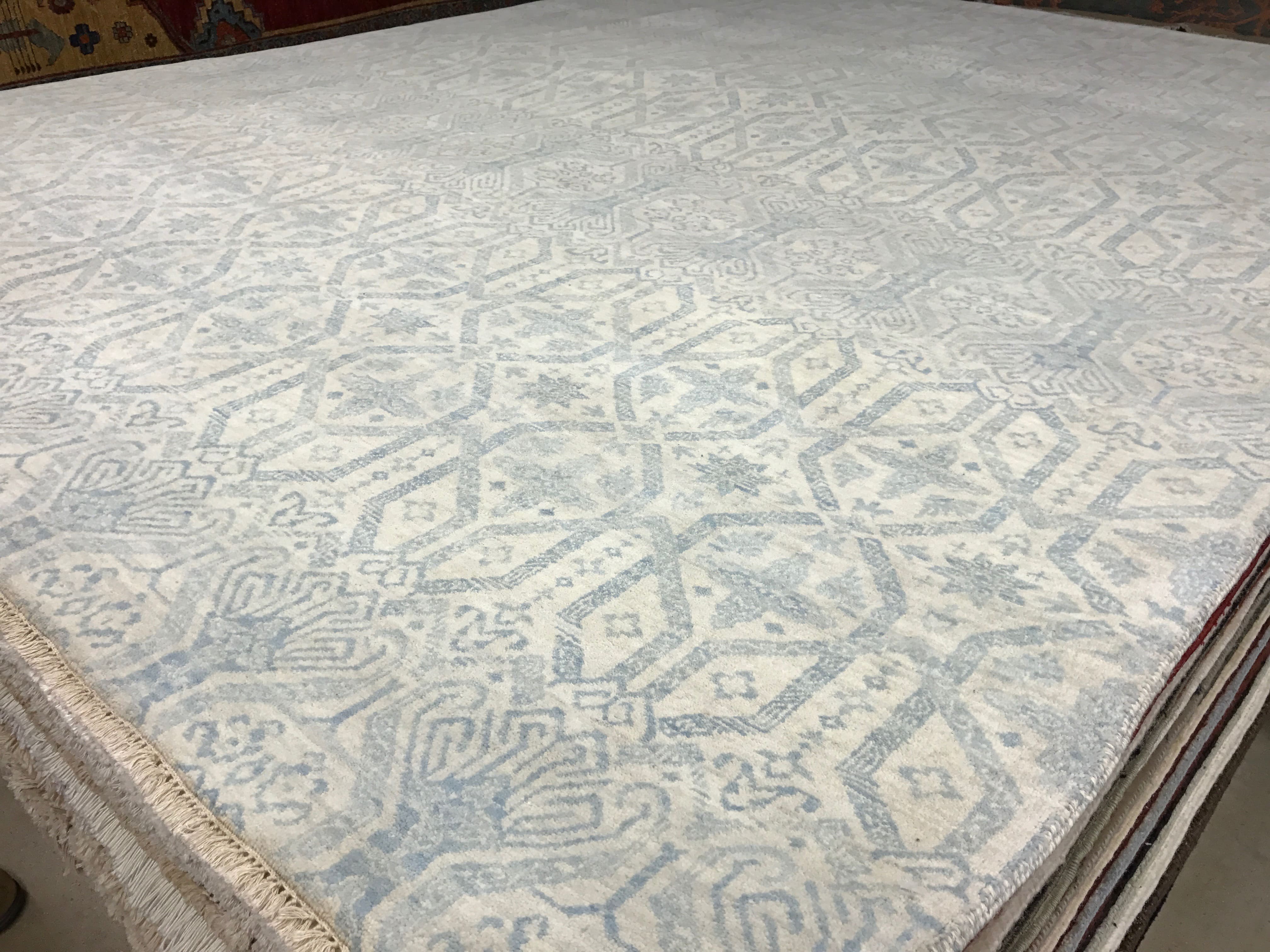 transitionallightbluerugscottsdaleazpvrugscorner PV Rugs