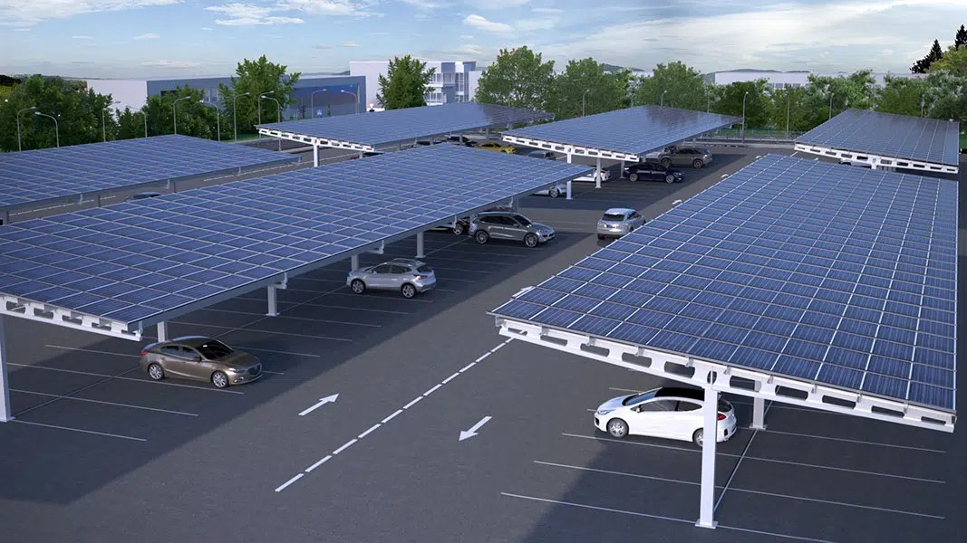 Our Solar Carpark Shade Structures PV Structures
