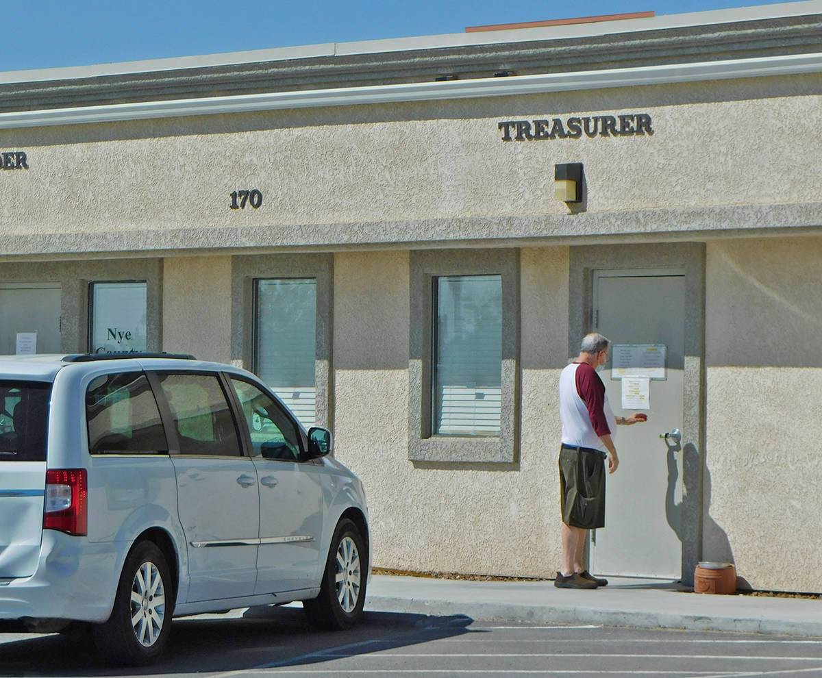 Nye County Treasurer asks for patience, understanding during tax season
